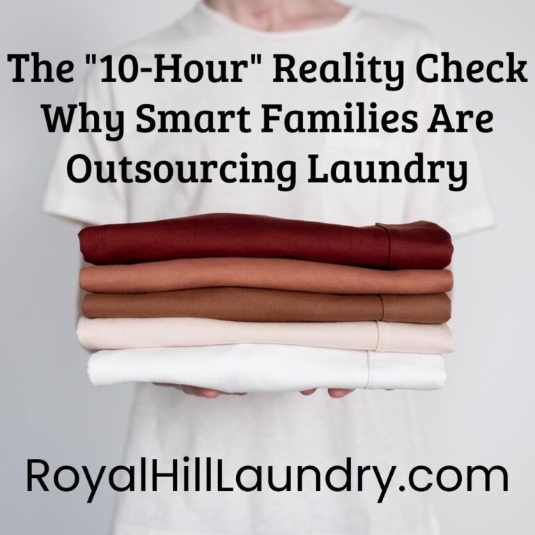 ​The "10-Hour" Reality Check: Why Smart Families Are Outsourcing Laundry