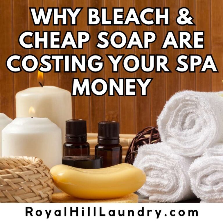 The "Rancid Oil" Problem: Why Bleach & Cheap Soap Are Costing Your Spa Money