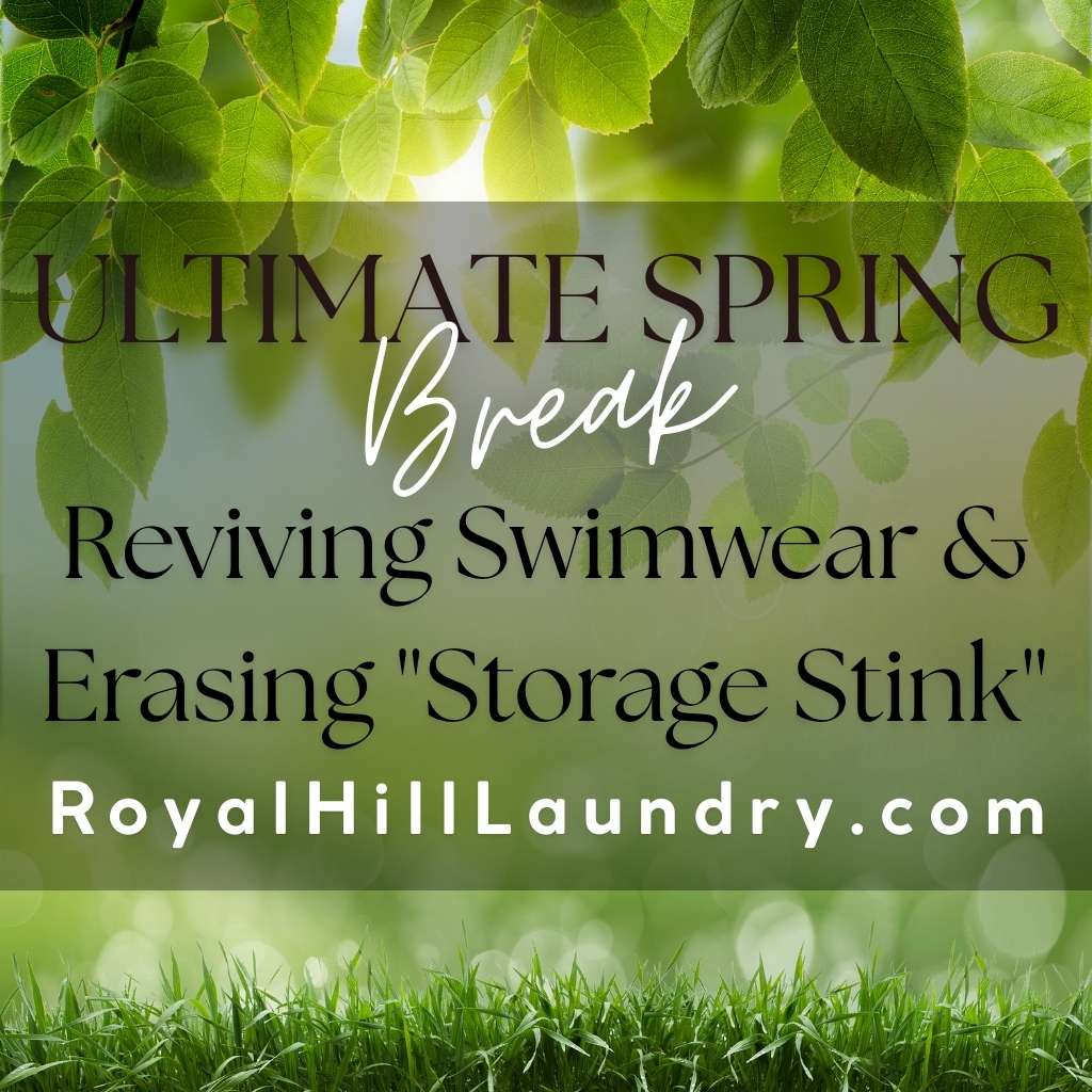 The Ultimate Spring Break Laundry Guide: Reviving Swimwear and Erasing "Storage Stink"