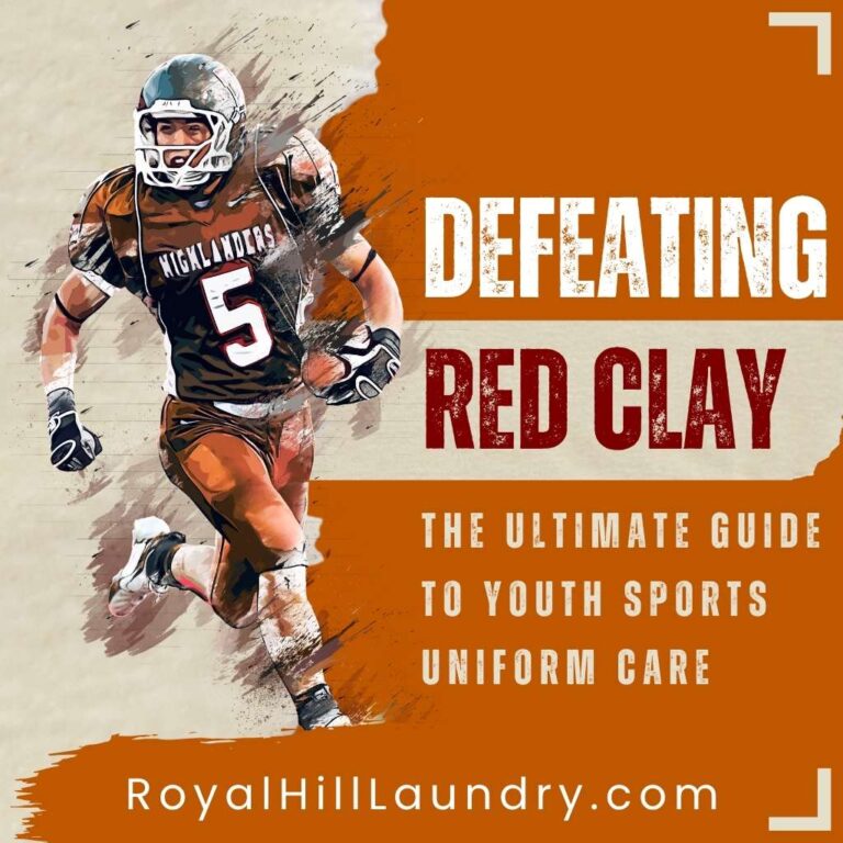 ​Defeating Red Clay: The Ultimate Guide to Youth Sports Uniform Care