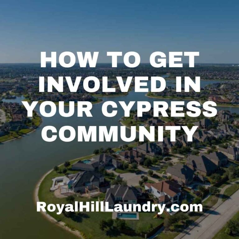 How to Get Involved in Your Cypress Community