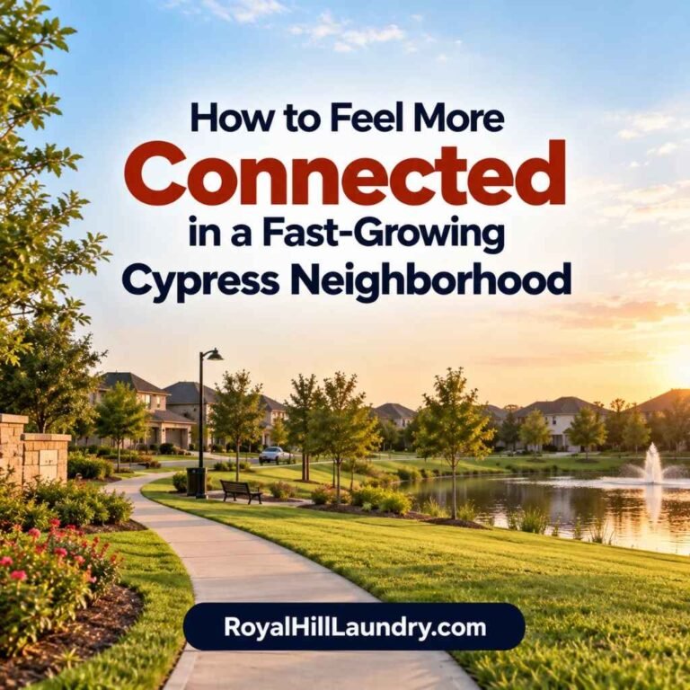 How to Feel More Connected in a Fast-Growing Cypress Neighborhood