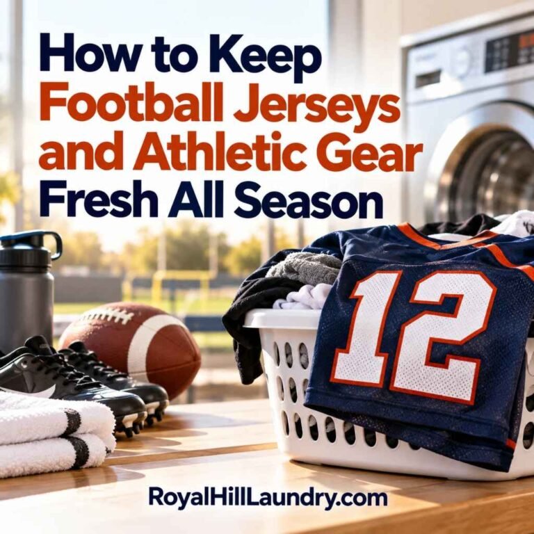 How to Keep Football Jerseys and Athletic Gear Fresh All Season