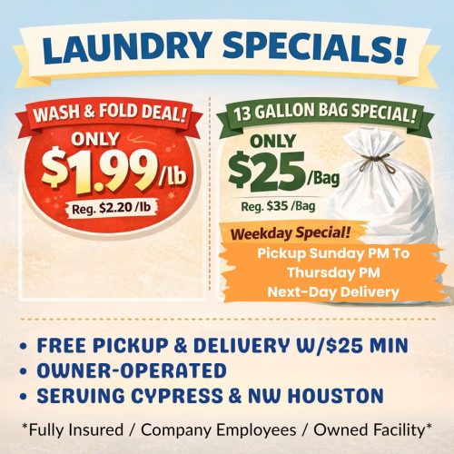 Royal Hill Laundry Special Ads